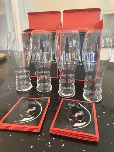 Riedel champagne tumblers - champagne,