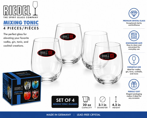 Riedel mixing tonic crystal - riedel, "mixing