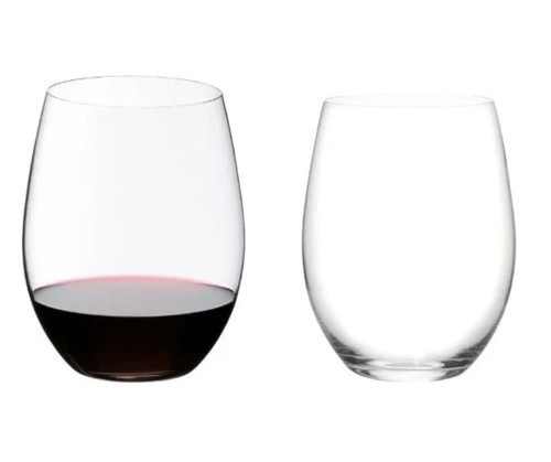 Riedel stemless wine glasses
