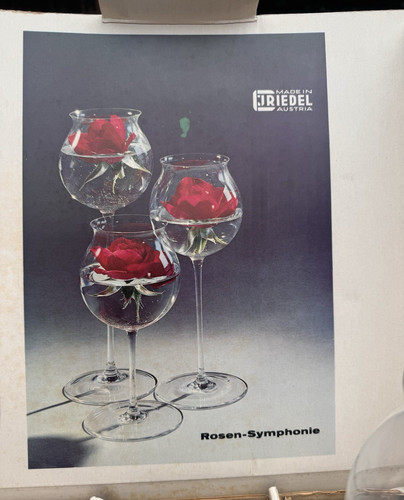 Riedel rosen symphonie - riedel, table