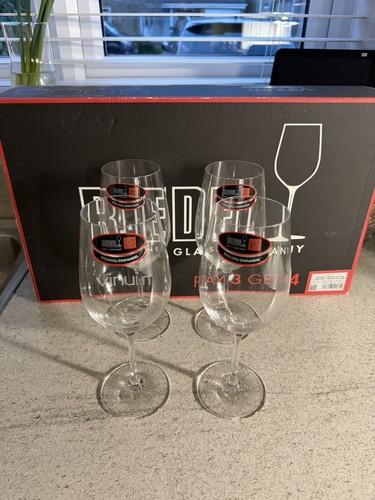 Riedel crystal wine glasses - crystal,